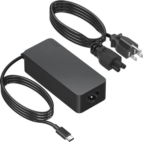 Universal 65W USB C Laptop Charger for Mac Book Pro, Lenovo, Dell, HP, ASUS, Acer, Nintendo ...