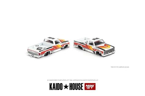 Mini GT x Kaido House #82 Chevrolet Silverado KAIDO WORKS V1 – Mobile Garage HK