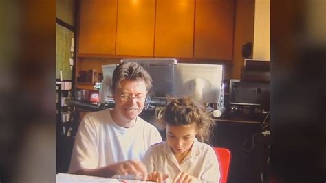 Bowie’s daughter shares video of pair playing keyboard in tribute | Lifestyle | Independent TV