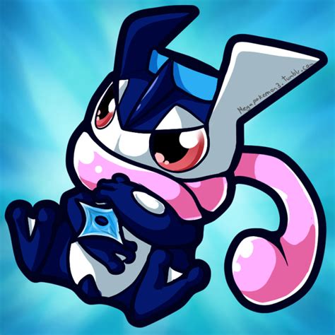 Greninja Sticker by Mega-Arts on DeviantArt