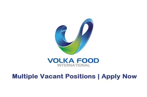 Volka Food International Jobs September 2017