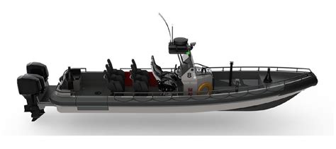 Complated Military Rhib Boat 3D | CGTrader