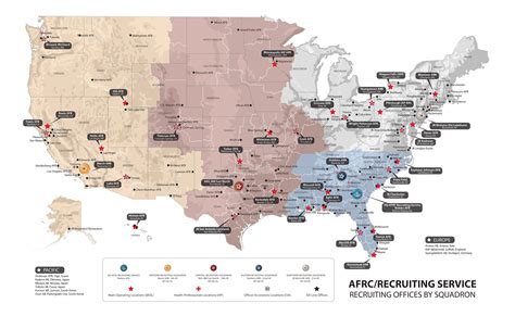 Map Us Air Force Bases - Direct Map