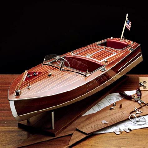 Chris Craft Runabout Kit by Garrett Wade | Chris craft, Wooden model ...