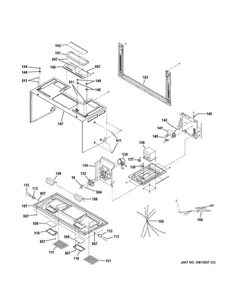 Exploring the Inner Workings of Samsung Microwaves: A Detailed Parts Diagram