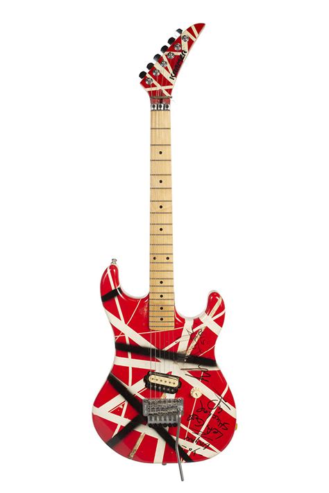 ¿Quieres comprar las icónicas guitarras de Eddie Van Halen? – Celebrity Land