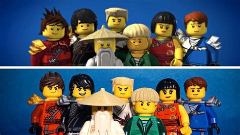 LEGO Ninjago Weekend Whip Intro Stopmotion Recreation - Side by Side ...