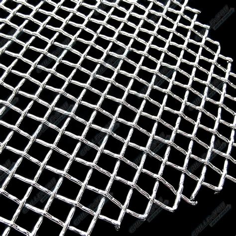 Fits Universal Stainless Steel Mesh Grille 16x48 1pc | eBay