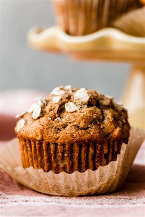 Healthy Whole Wheat Banana Walnut Muffins - Sally's Baking Addiction