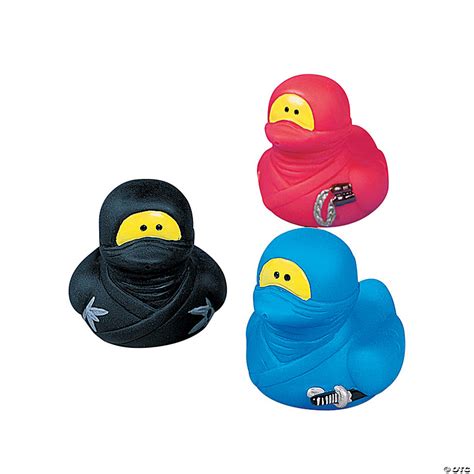 Ninja Rubber Ducks - 12 Pc. | Oriental Trading