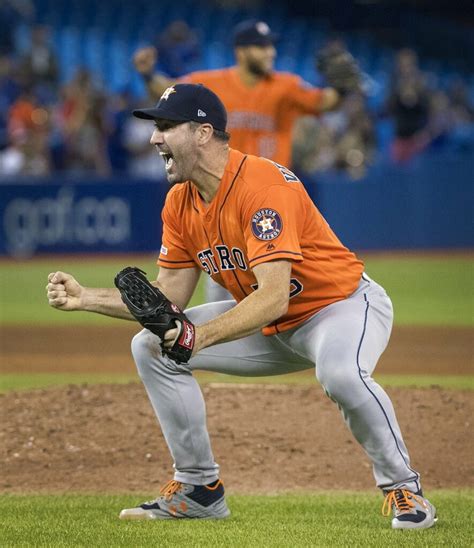 Verlander pitches 3rd no-hitter, Astros beat Blue Jays 2-0