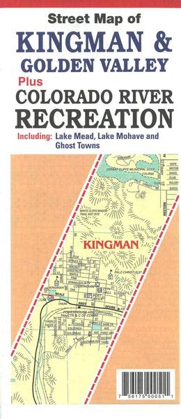 Street Map of Kingman and Golden Valley, Arizona by North Star Mapping | Maps.com.com