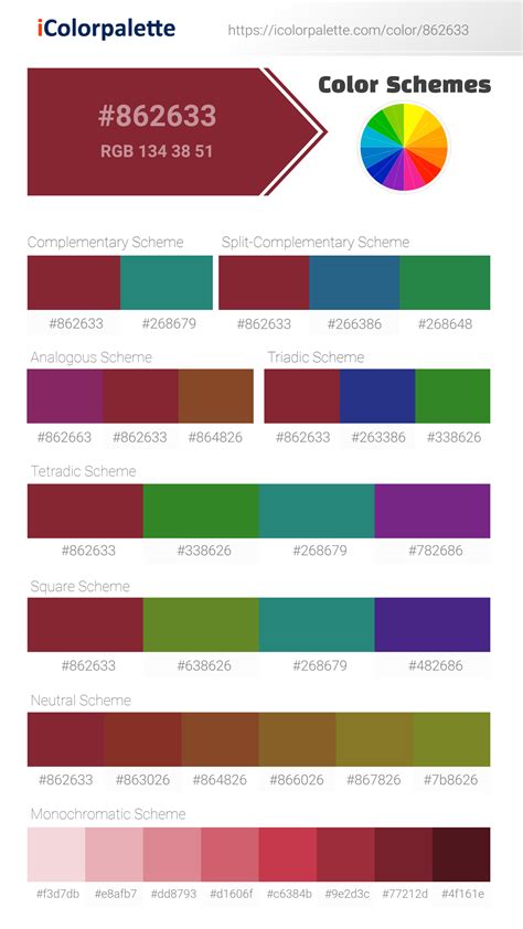 Pantone 202 C Color | Hex color Code #862633 information | Hsl | Rgb | Pantone