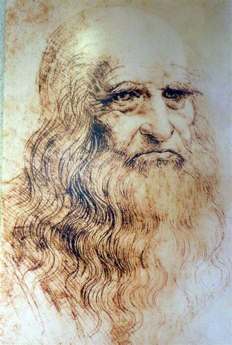 Self Portrait by Leonardo Da Vinci ️ - Da Vinci Leonardo