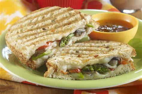 Grilled Veggie Panini | Healthy Family Project