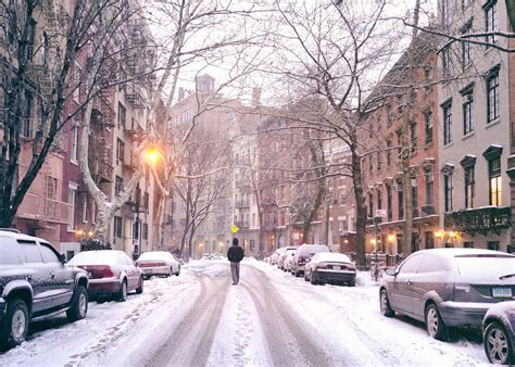 New York City - Snow on a Winter Evening in the West Villa… | Flickr