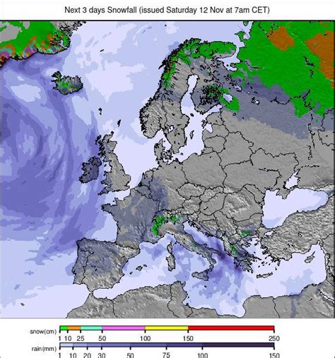 Precipitation maps Europe #rainfall (Precipitații în Europa ...