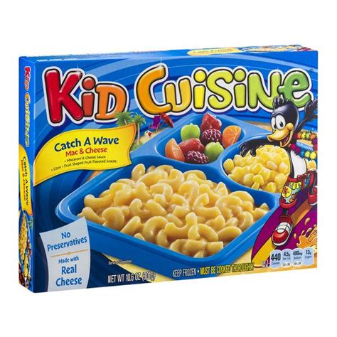 Kid Cuisine Catch A Wave Mac & Cheese Frozen Dinner | Hy-Vee Aisles Online Grocery Shopping