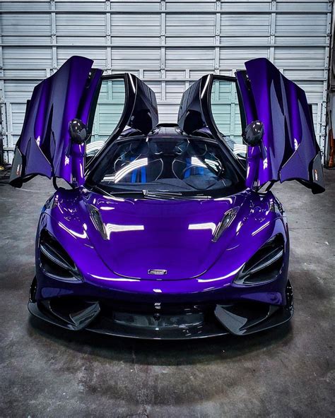 Lantana Purple McLaren 765LT 🥵 Owner @pikachupcar #carlifestyle | Maclaren cars, Purple car ...