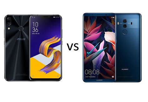 ASUS ZenFone 5Z vs Huawei Mate 10 Pro Specs Comparison - GearOpen.com