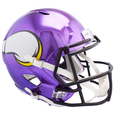 Fanatics Authentic Riddell Minnesota Vikings Chrome Alternate Speed ...