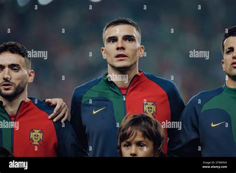 Joao Palhinha during UEFA Euro 2024 qualifying game between national ...