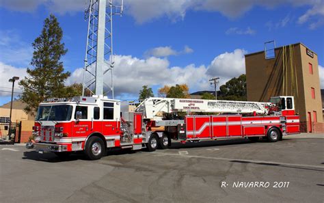 San Luis Obispo City Fire Truck 1 | Pierce Arrow XT 100 Foot… | Flickr