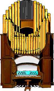 Church organ clipart - Clipground