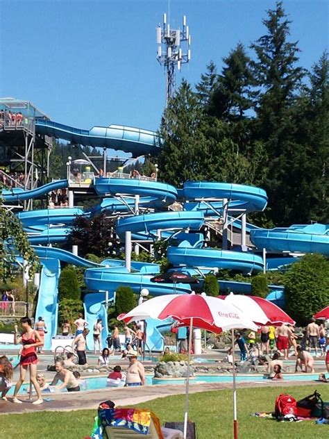 Cultus Lake Waterpark and Waterslides | Water park, Waterslides ...