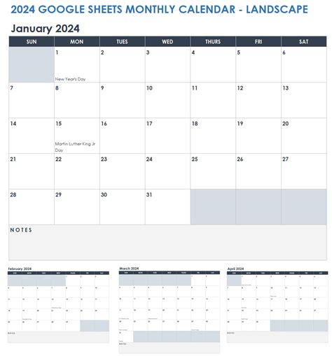 Free Google Calendar Templates | Smartsheet