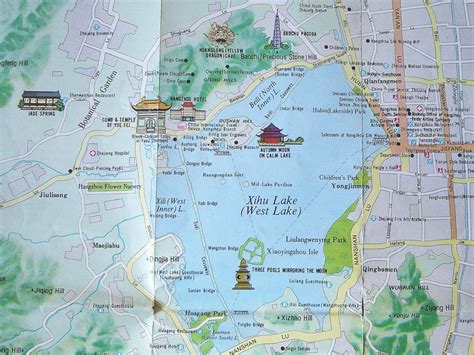 Hangzhou West Lake Map, Xihu Map, Maps of Xihu Lake 2024