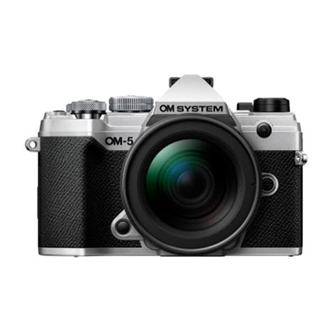 OM System OM-5 Mirrorless Camera with 12-45mm f/4.0 (Silver) | Helix Camera