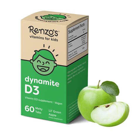 Vitamin D3 for kids – Renzo's Vitamins