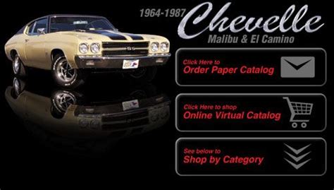 Chevelle Parts | El Camino Parts | National Parts Depot | Chevelle, Mustang parts, Ford truck