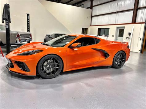 Chevrolet Corvette C8 Stingray Orange Signature SV107 Wheel | Wheel Front