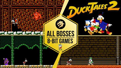 DuckTales 2 – All Bosses / Утиные истории 2 – Все Боссы | Dendy 8-bit | NES - YouTube