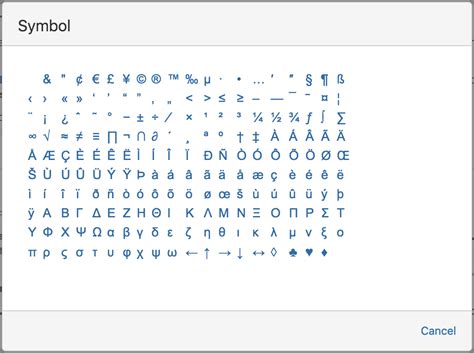 記号、絵文字および特殊文字を使用する | Confluence Cloud | アトラシアン サポート