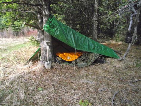 Mountainman's Mantra: Tarp Survival Shelter Weekend