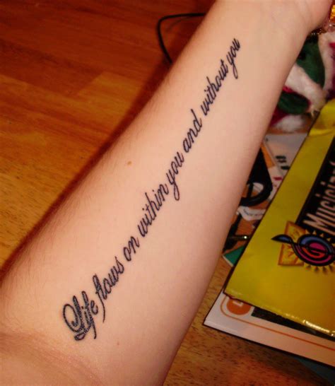 The Beatles tattoo | Inspirational tattoos, Short quote tattoos, Tattoo quotes