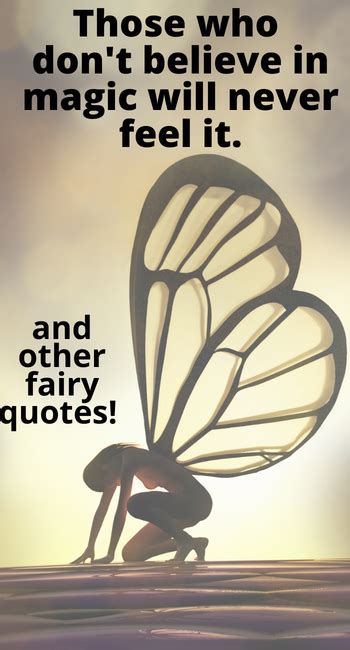 Fun and Inspirational Fairy Quotes