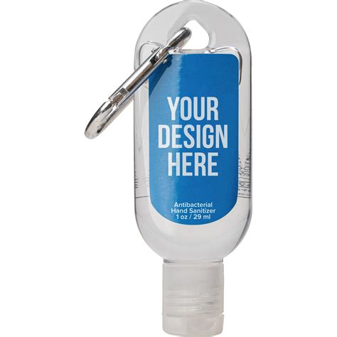 Custom Tottle Antibacterial Hand Sanitizer (1 Oz.)