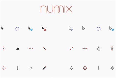 Numix Mouse Cursors Package – CodeCom.dev