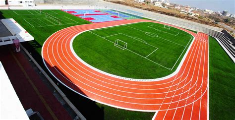 Synthetic Athletic & Jogging Tracks | Word-Class & IAAF Certified | Great Sports Infra