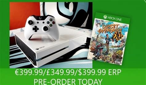 White Xbox One Sunset Overdrive Bundle & More Colors with 1TB Hard Drive Announced - Video Games ...