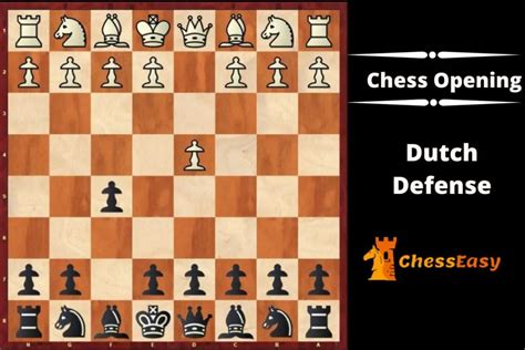 Dutch Defense Chess Opening - ChessEasy