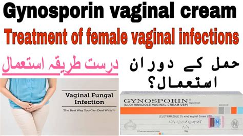 Gynosporin cream | Clotrimazole | Treatment of vaginal fungal ...