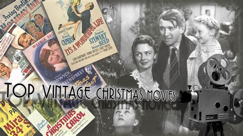 TOP VINTAGE CHRISTMAS MOVIES | Classic 1930s-1950s Films!