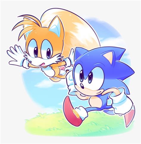 Png Library Library Sonic And Tails By Azulila On Deviantart - Cute ...