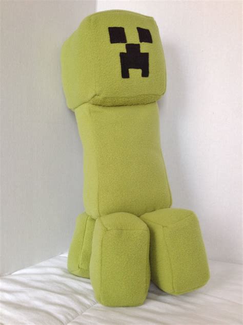 Large 18-inch Minecraft Creeper Inspired Plush Toy