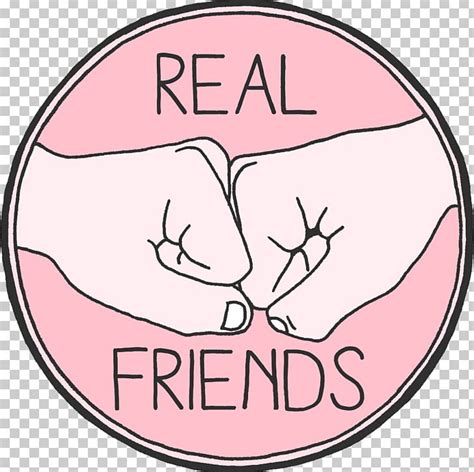 Real Friends Logo Pop Punk PNG, Clipart, Area, Art, Circle, Friendship, Line Free PNG Download